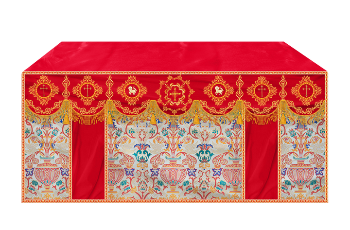 Embroidered Tapestry Altar Cloth