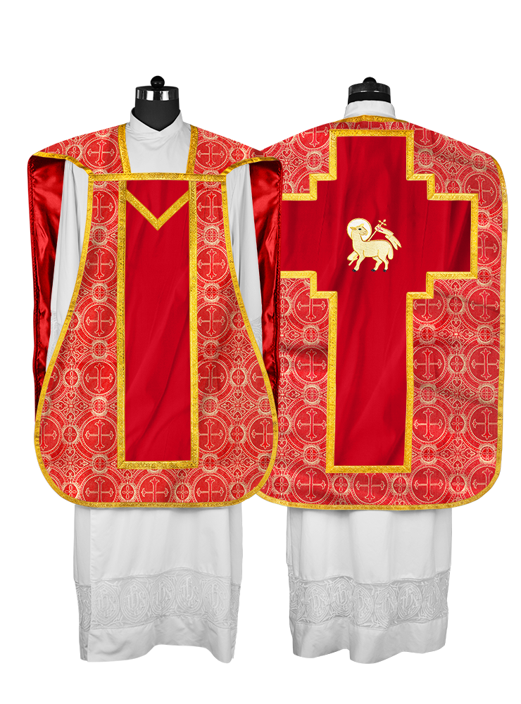 Fiddleback with spiritual motif