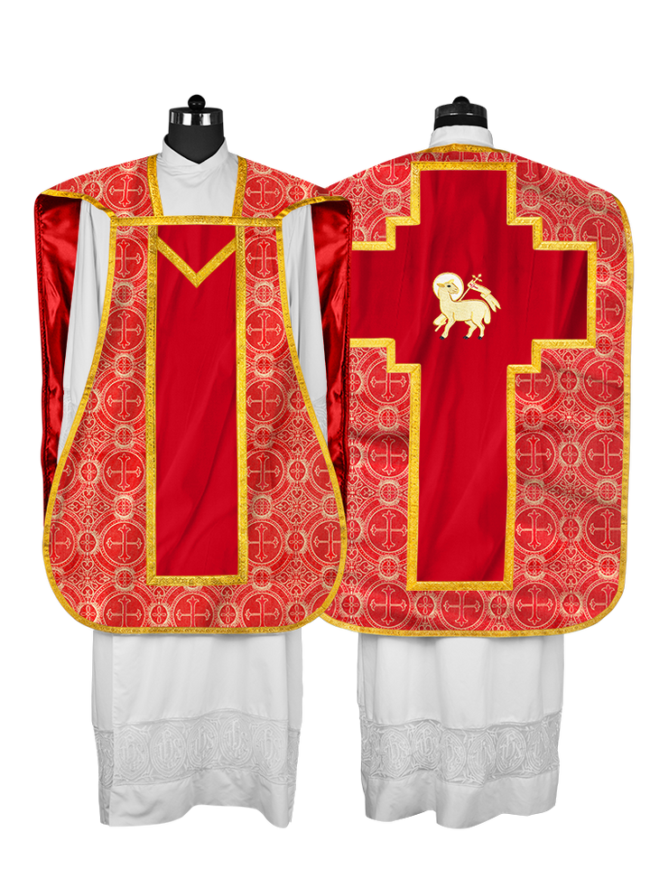 Fiddleback with spiritual motif