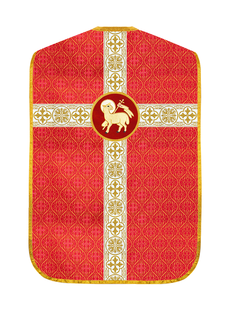 Roman Catholic Chasuble with Spiritual Motif