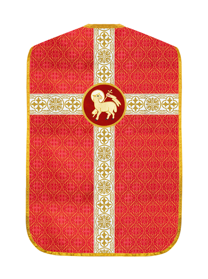 Roman Catholic Chasuble with Spiritual Motif