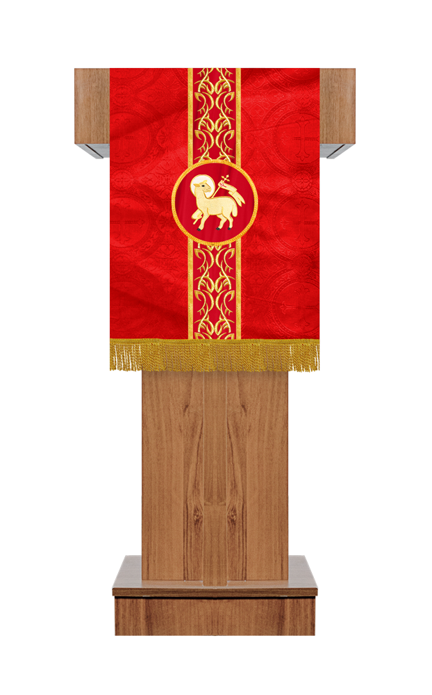 Pulpit/Lectern with Braided Orphrey