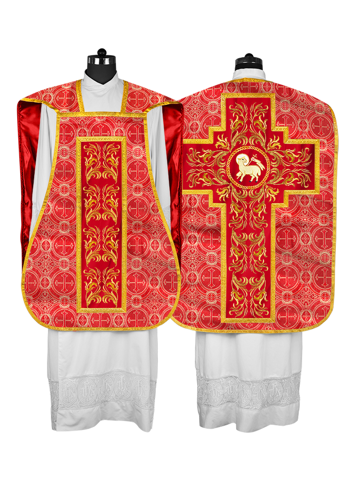 Liturgical Roman Chasuble Vestment