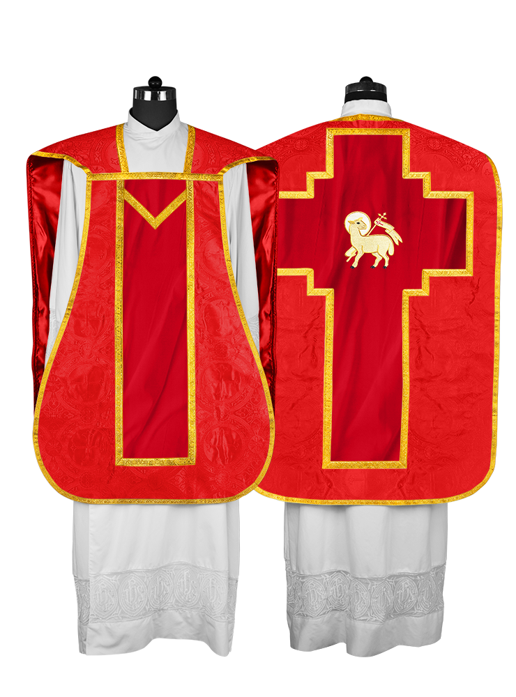 Fiddleback with spiritual motif