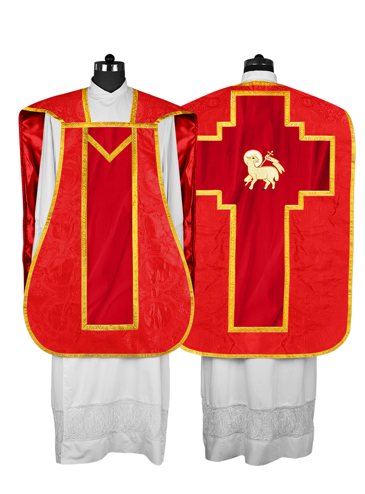 Fiddleback with spiritual motif