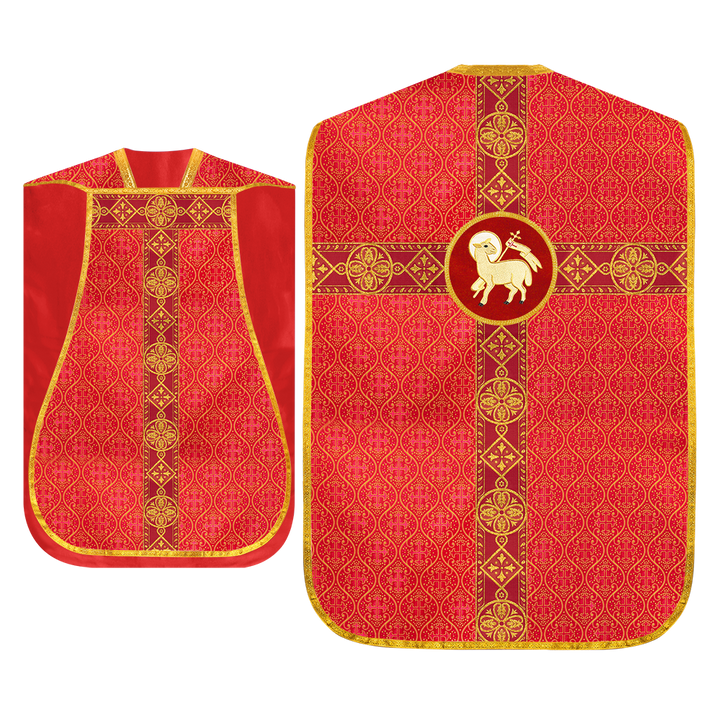 Embroidered Roman Chasuble Vestment