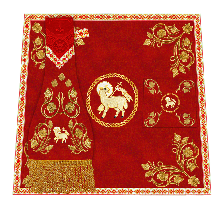 Grapes Embroidery Mass set with Motif