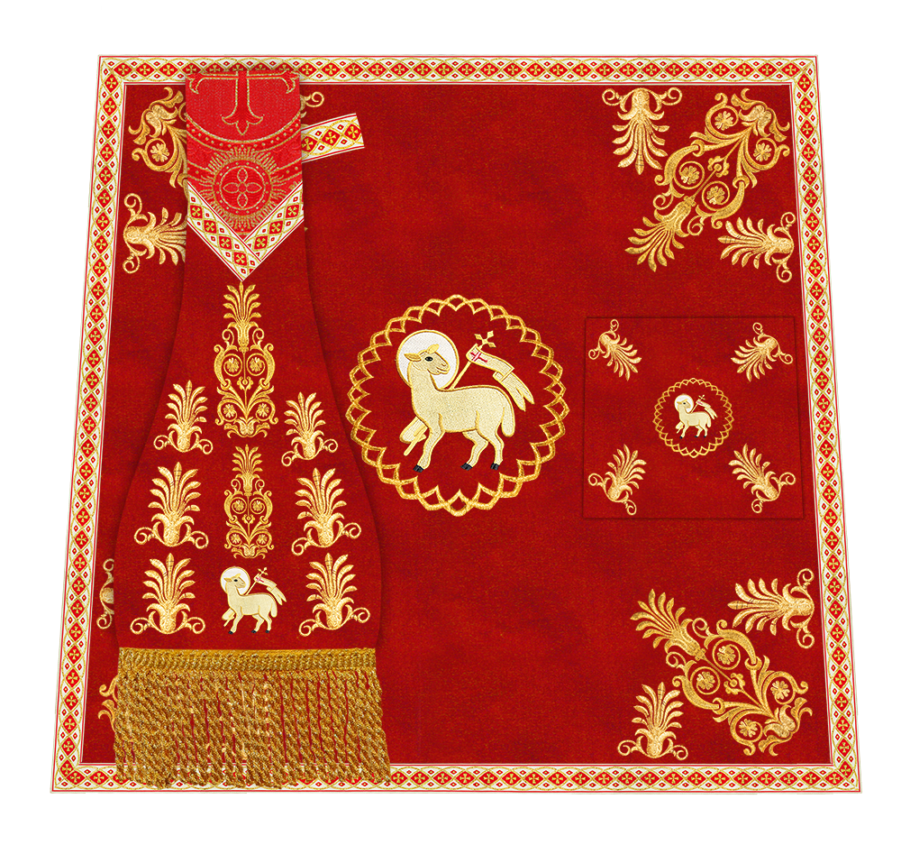 Embroidered Motif and Trims Mass set