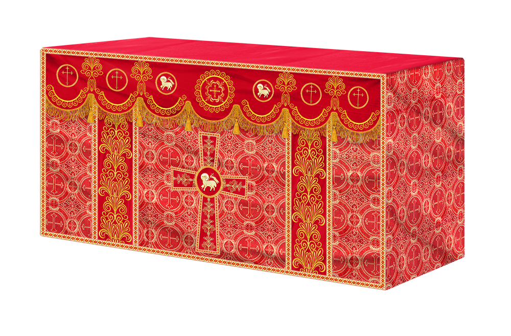 Altar Parament with Motif and Trims