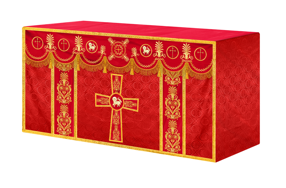 Ornate Embroidered Liturgical Altar Cloth