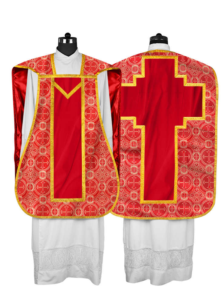 Fiddleback with spiritual motif