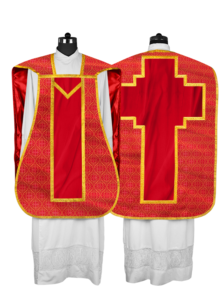 Fiddleback with spiritual motif