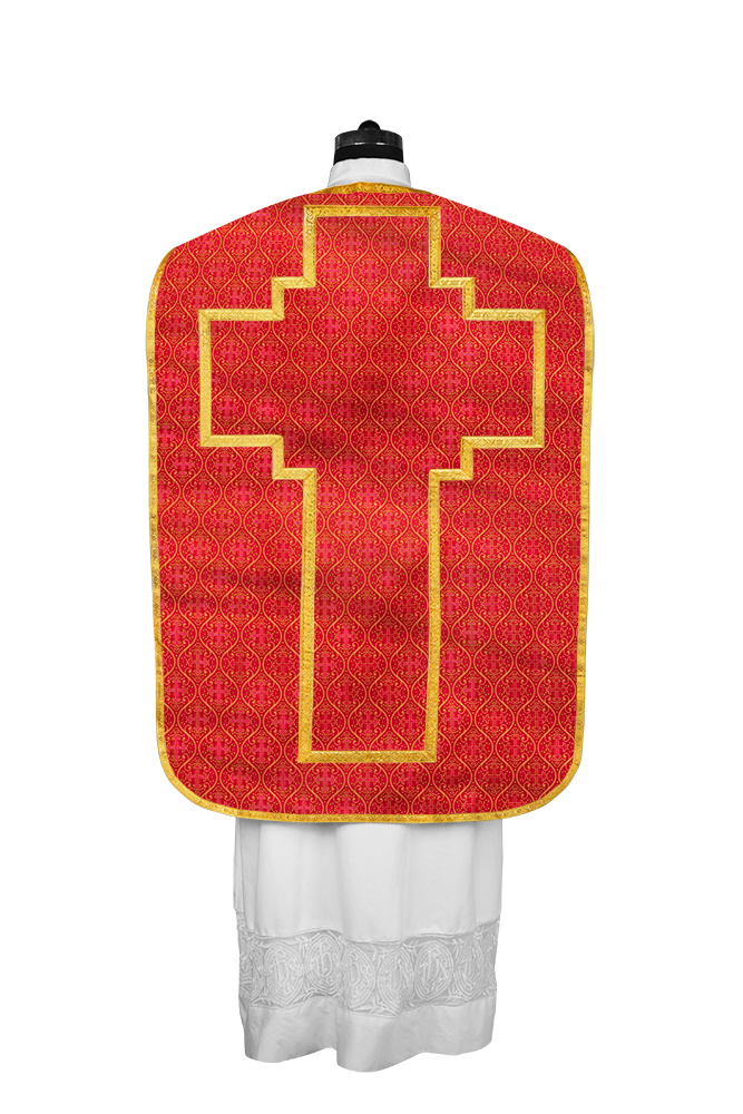 Roman Chasuble with adorned motif