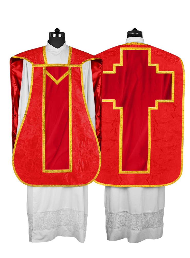 Fiddleback with spiritual motif