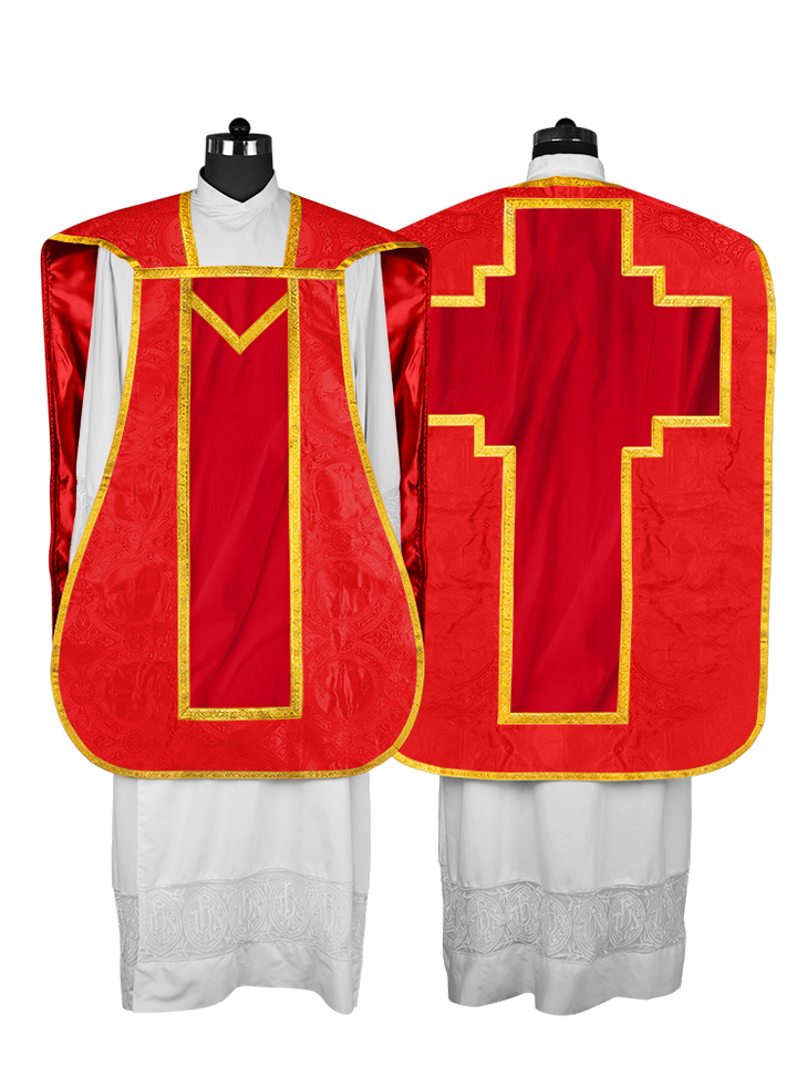 Fiddleback with spiritual motif