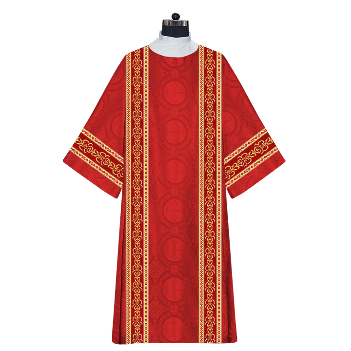 Dalmatics Vestments Enhanced With Woven Braids