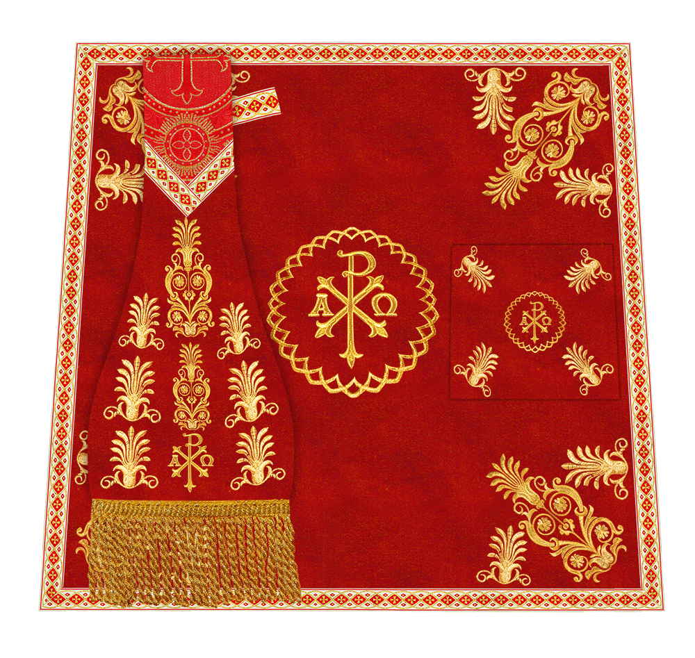 Embroidered Motif and Trims Mass set