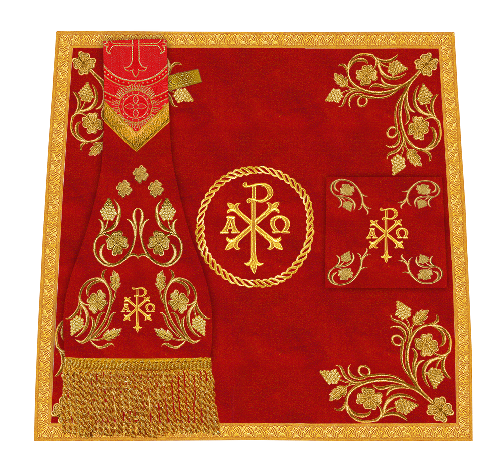 Gothic Chasuble with Grapes Embroidery