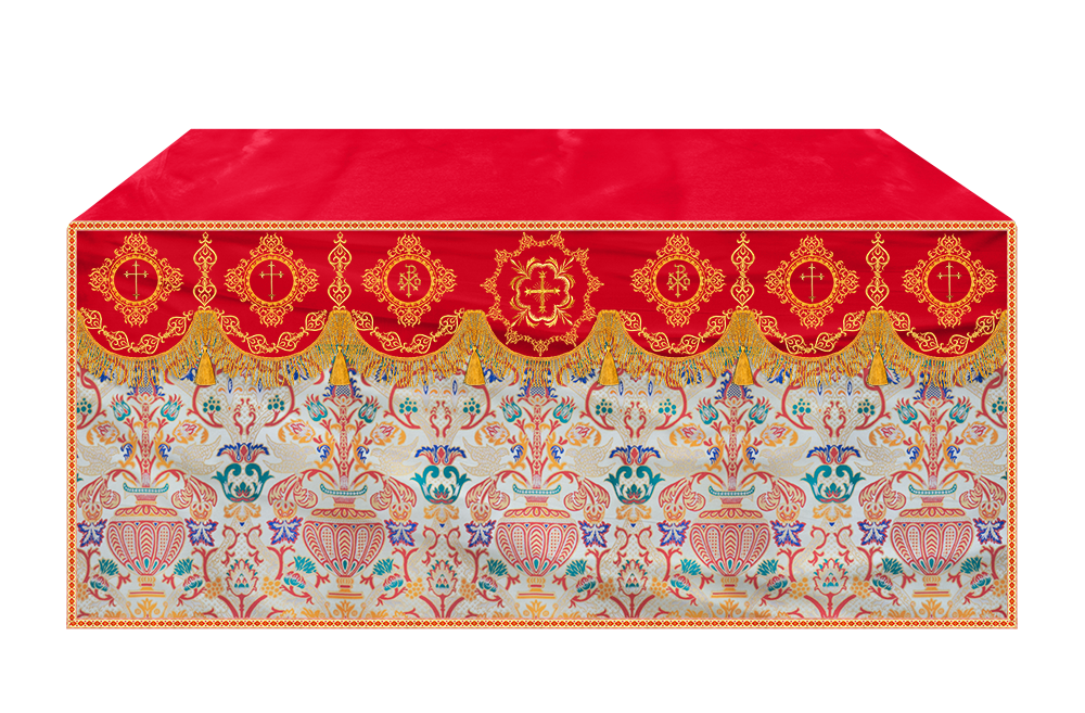 Embroidered Tapestry Altar Cloth