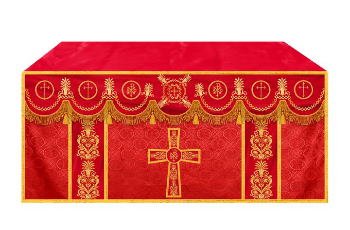 Ornate Embroidered Liturgical Altar Cloth