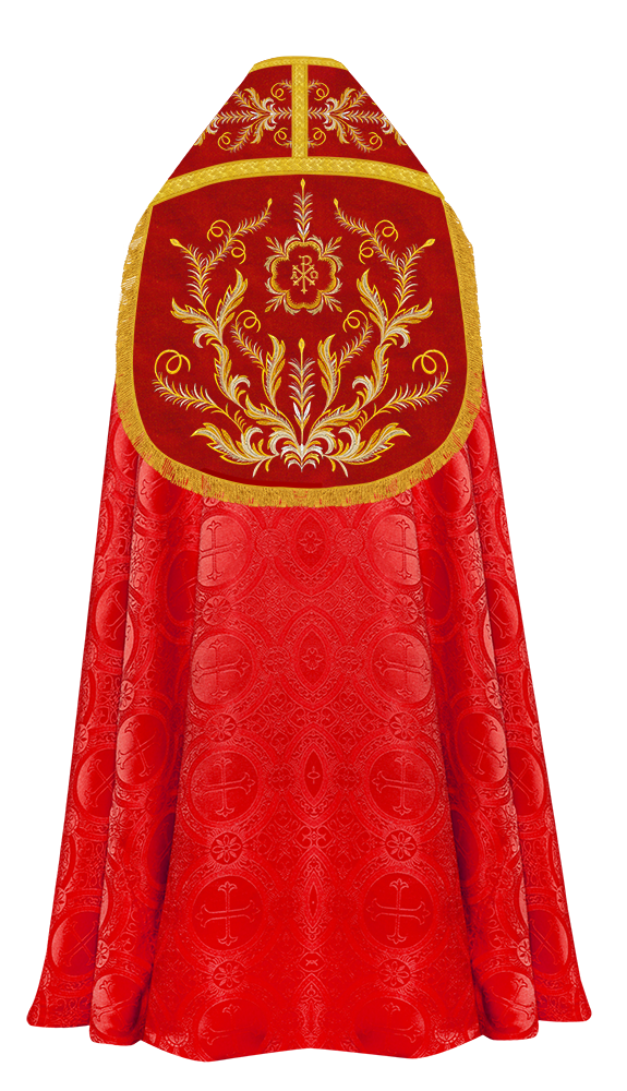 Roman Cope with embroidered motif