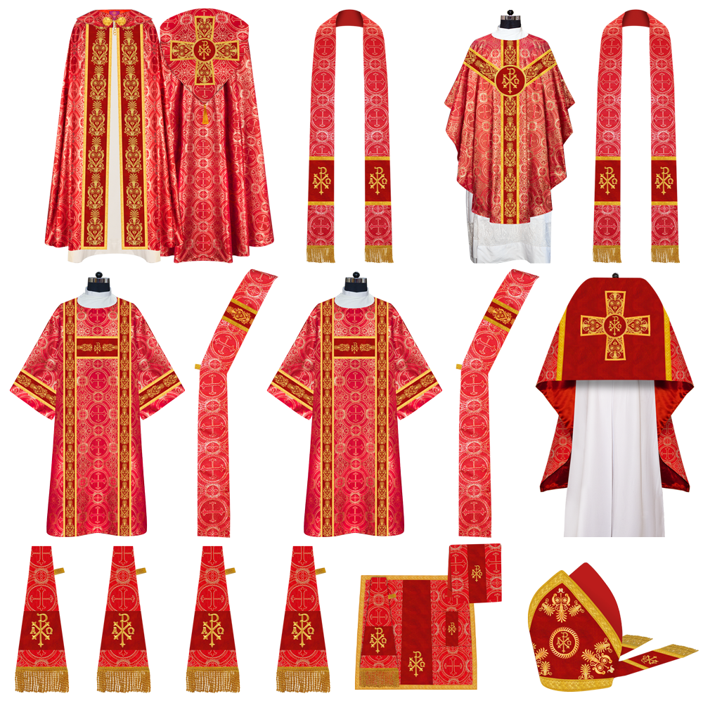 Gothic Style Highline Mass Set Vestments