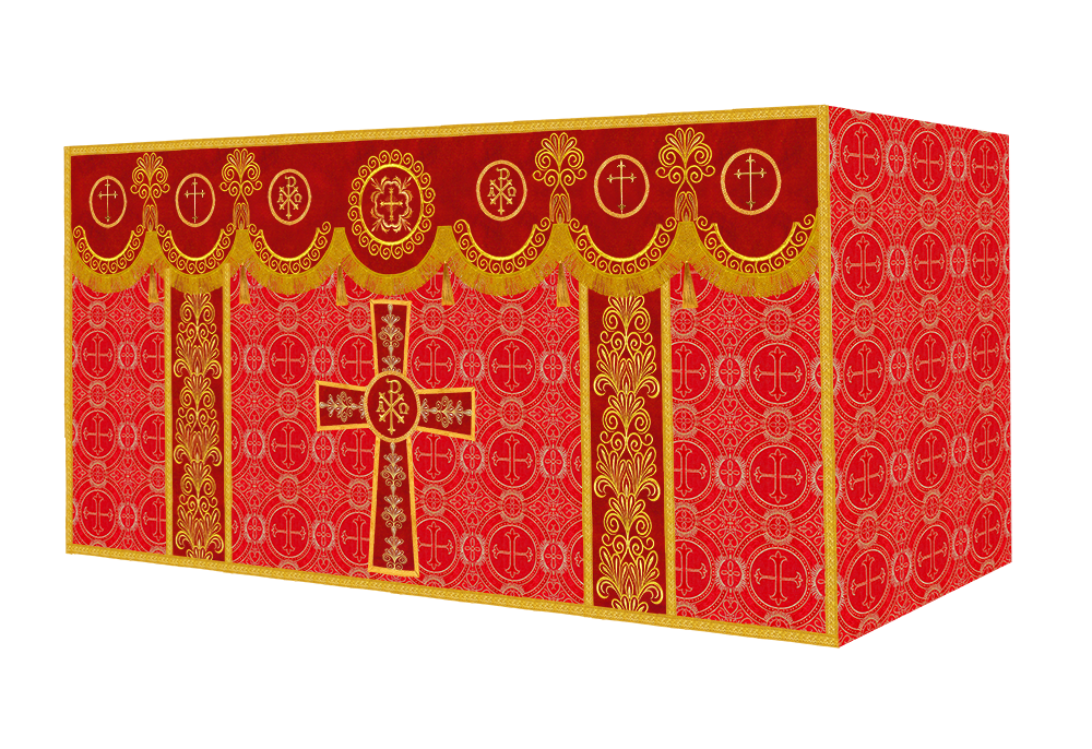 Altar Cloth with Liturgical Motif