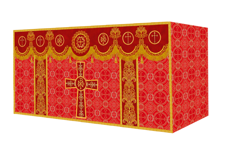 Altar Cloth with Liturgical Motif