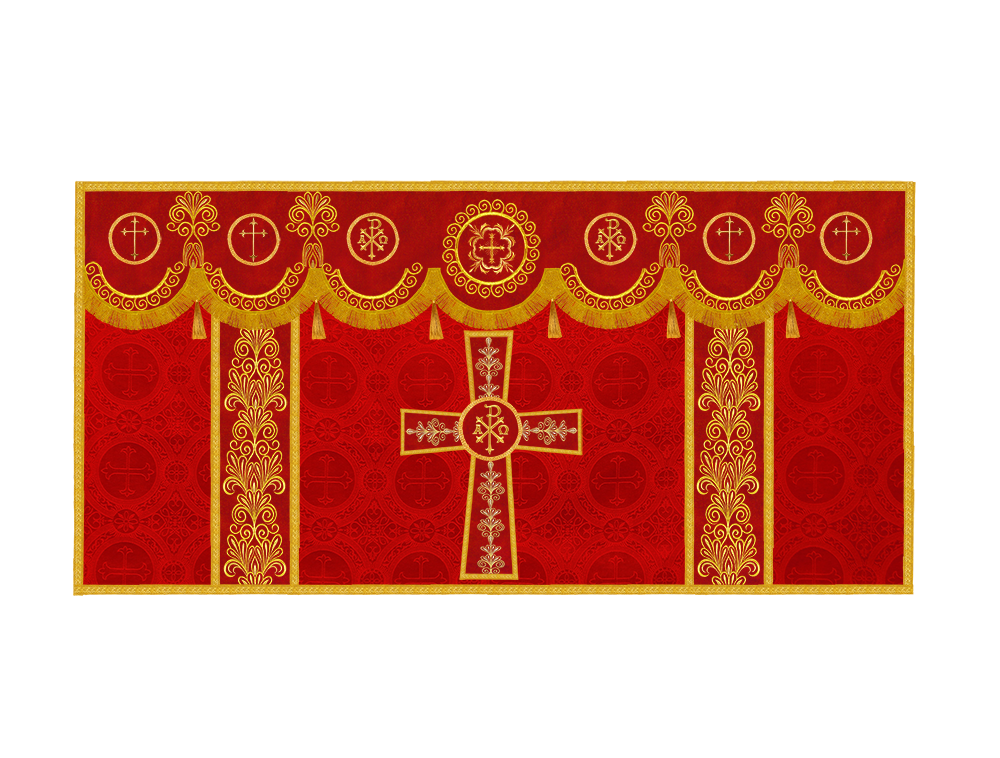 Altar Cloth with Liturgical Motif