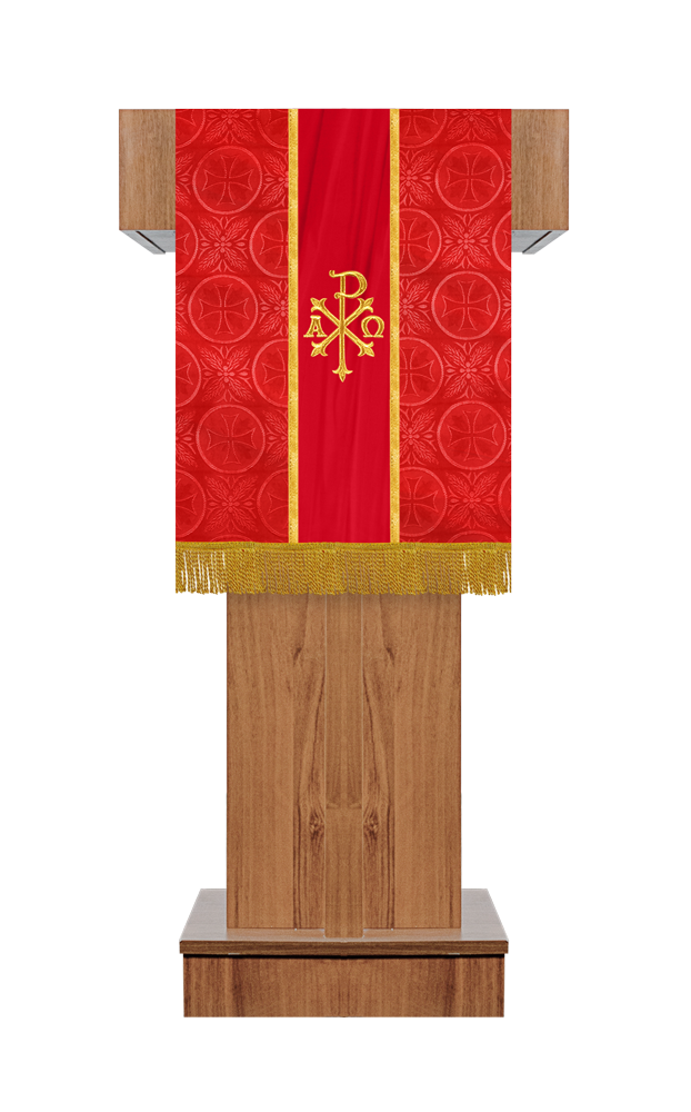Traditional Pulpit cloth with Embroidered motif
