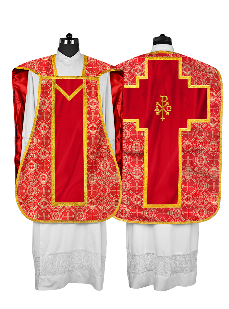 Fiddleback with spiritual motif