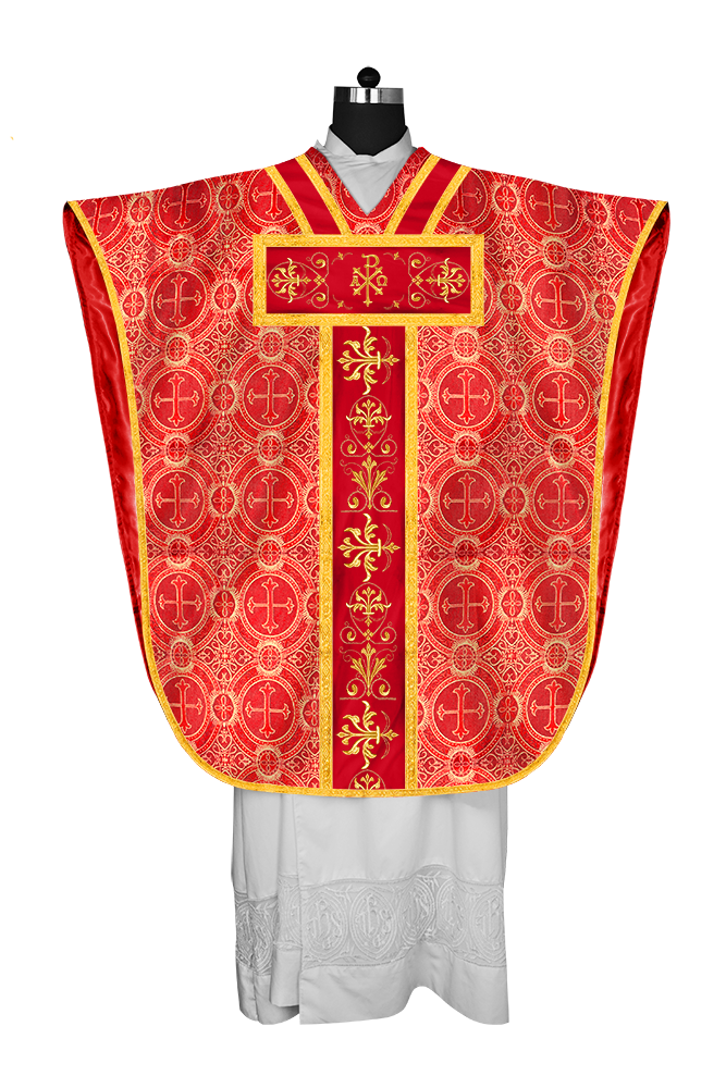St Philip Neri Chasuble with Embroidered Lace