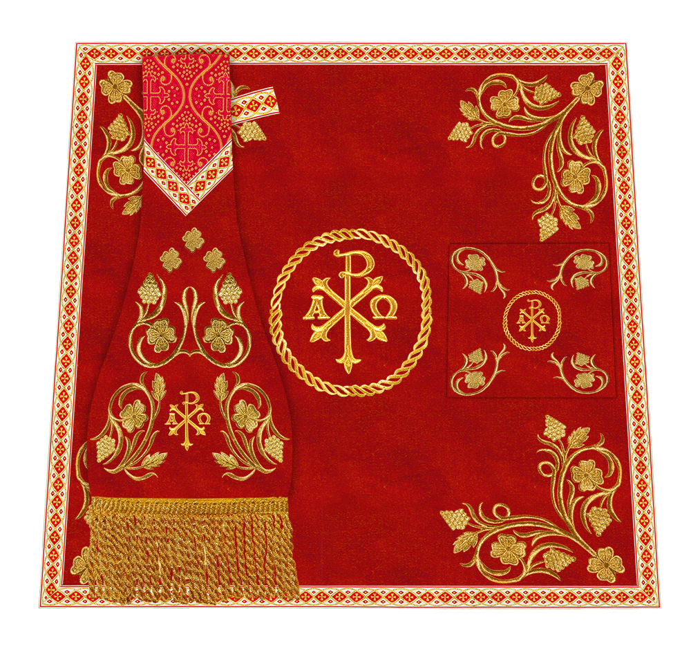 Grapes Embroidery Mass set with Motif