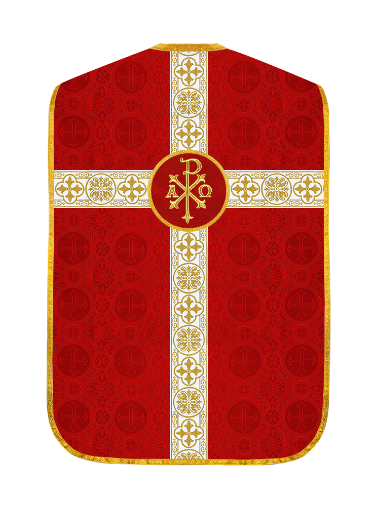 Roman Catholic Chasuble with Spiritual Motif