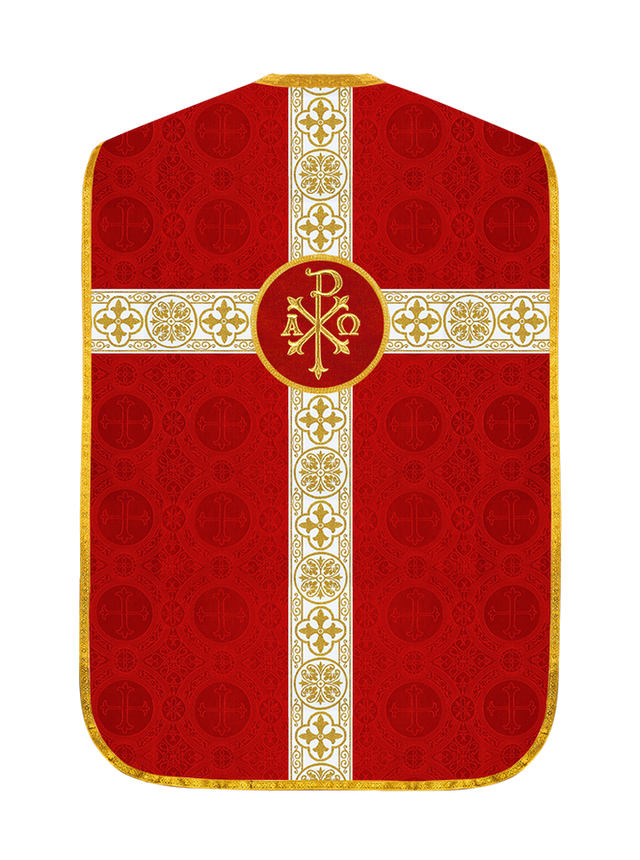 Roman Catholic Chasuble with Spiritual Motif