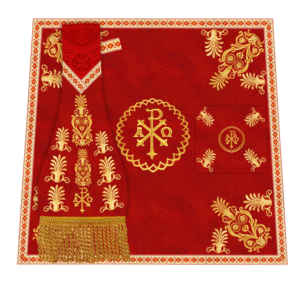 Embroidered Motif and Trims Mass set