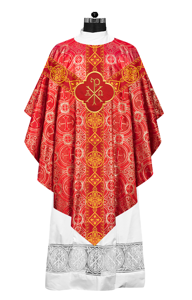 Ornate Liturgical Pugin Chasuble Vestment