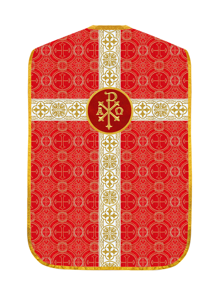 Roman Catholic Chasuble with Spiritual Motif