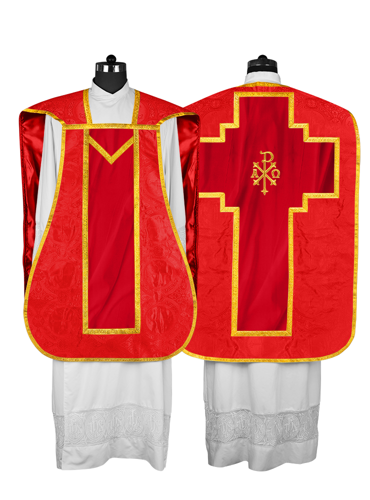 Fiddleback with spiritual motif