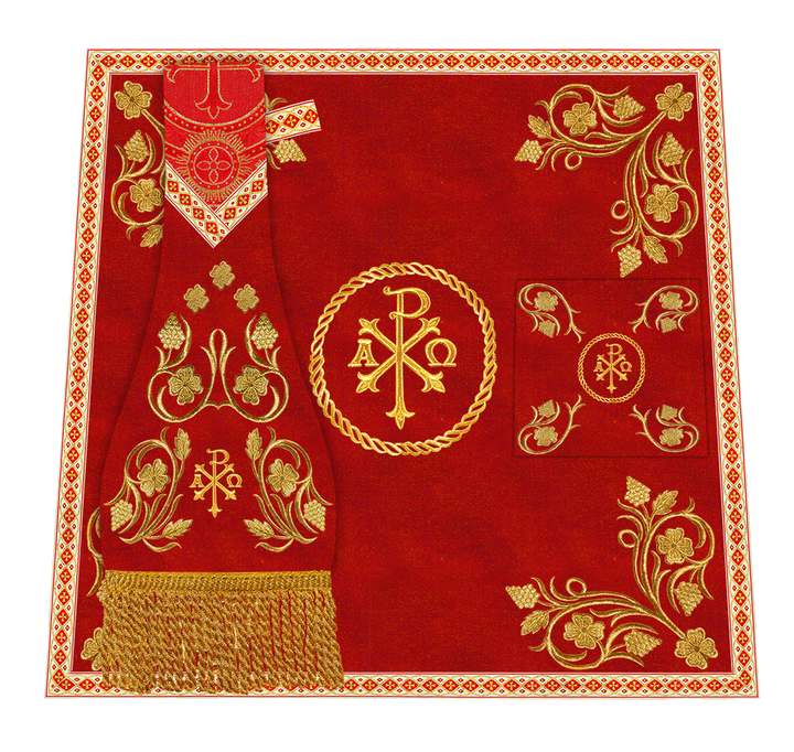 Grapes Embroidery Mass set with Motif