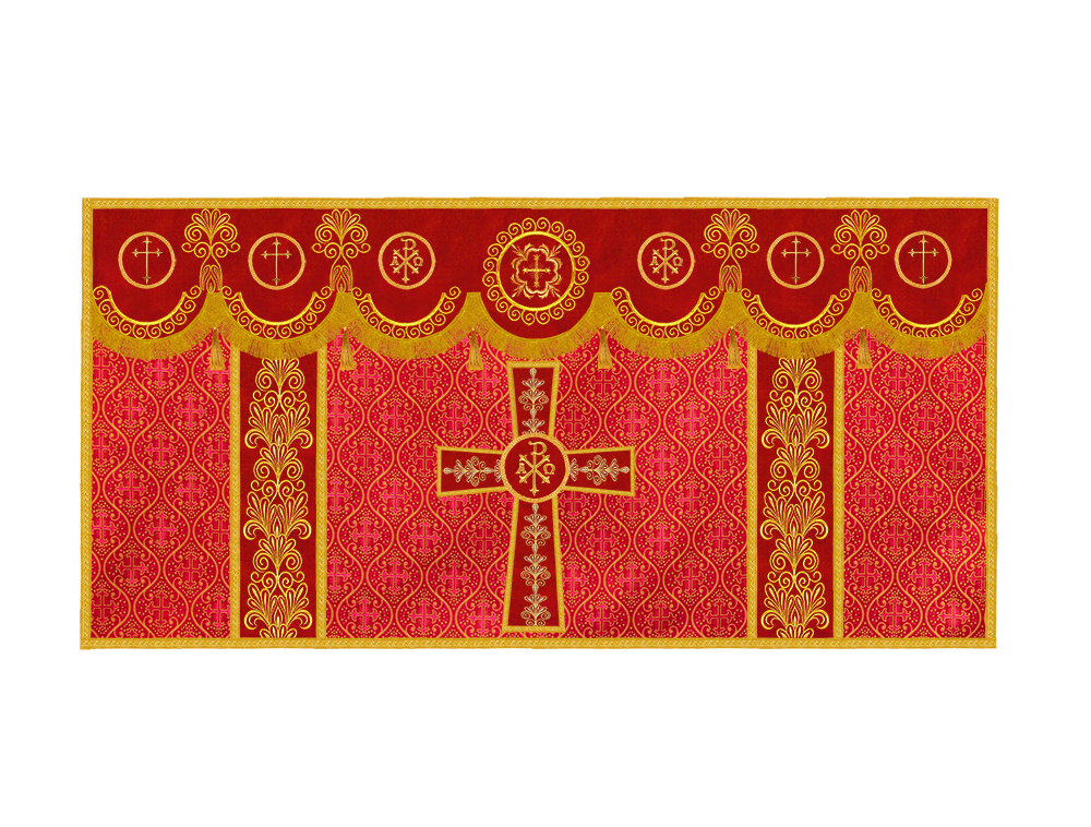 Altar Cloth with Liturgical Motif