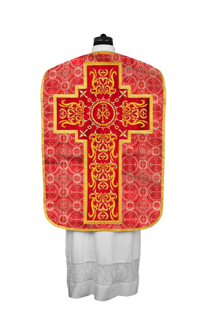 Roman Chasuble with matching stole