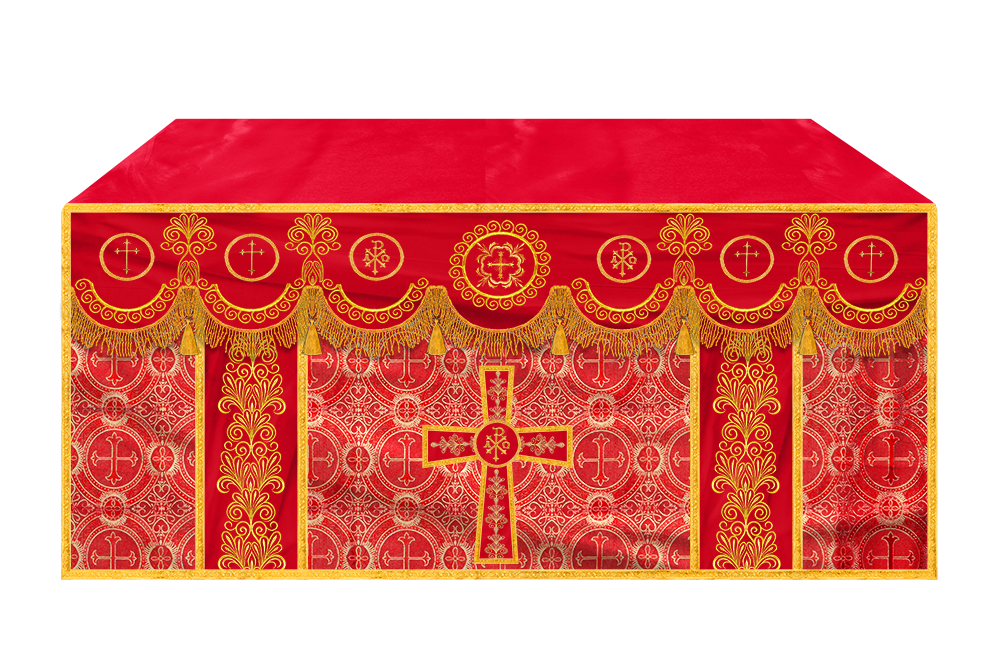 Altar Cloth with Liturgical Motif