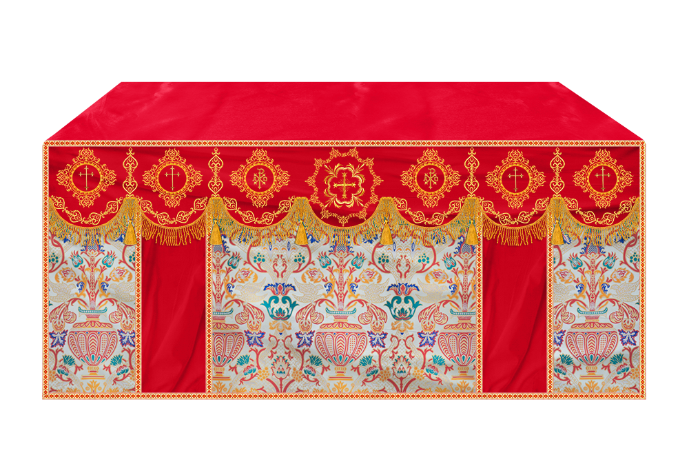 Embroidered Tapestry Altar Cloth