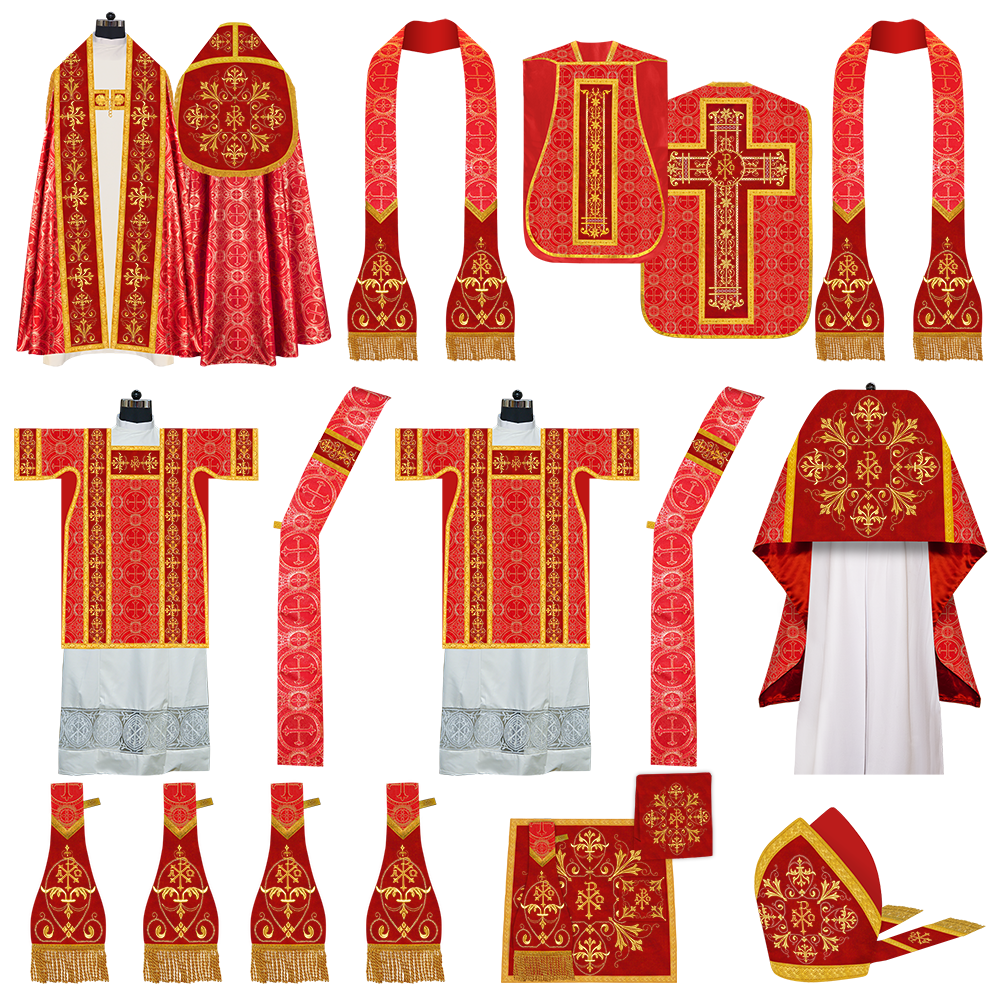 Roman Highline Mass Set with Embroidered Orphrey