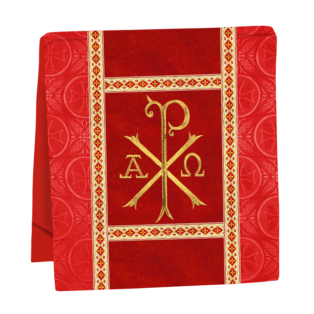 Altar Mass Set with Detailed Motif Embroidery