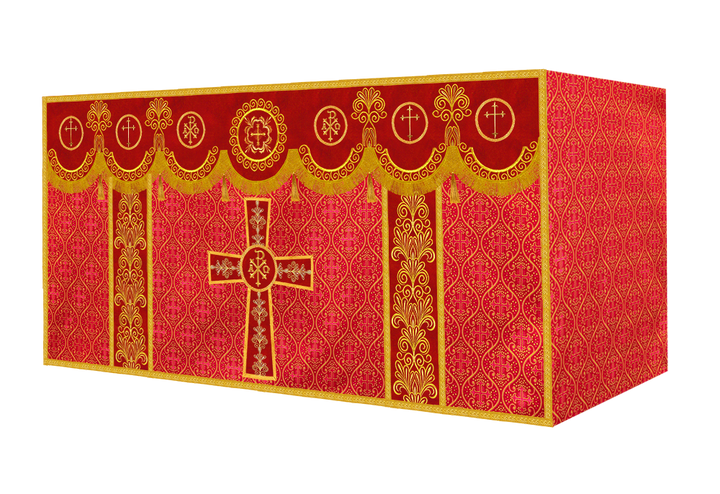 Altar Cloth with Liturgical Motif