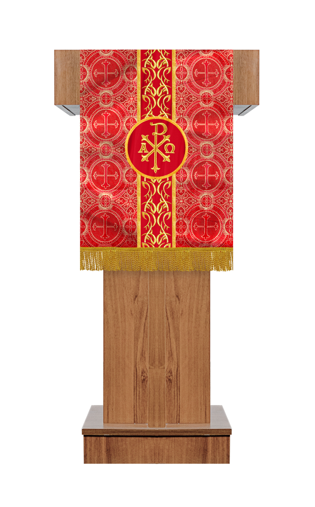 Pulpit/Lectern with Braided Orphrey