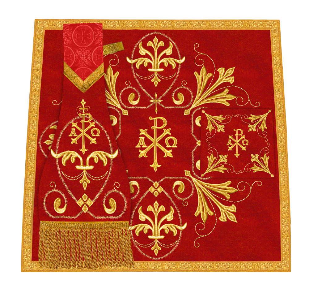 Liturgical Mass Set with Fine Embroidery