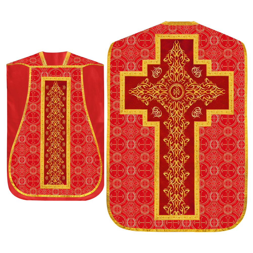 Fiddleback vestment with stole